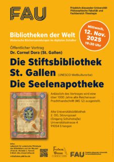 Zum Artikel "Vortragsreihe FEDER PRESSE TASTATUR. BIBLIOTHEKEN DER WELT"